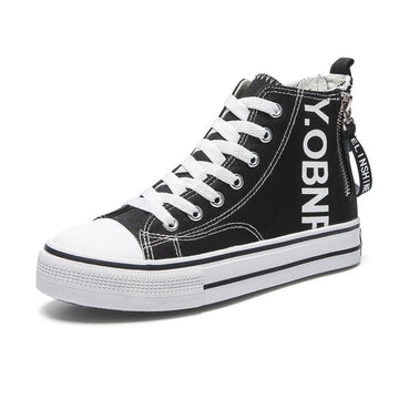 New High-top Canvas Shoes For Women