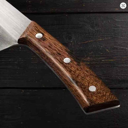Chef Knife Rosewood Handle Stainless Steel Kitchen Knife
