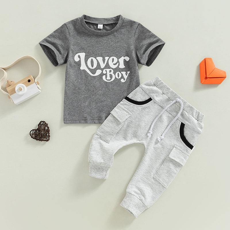 Baby Boy Short Sleeve Clothing Set