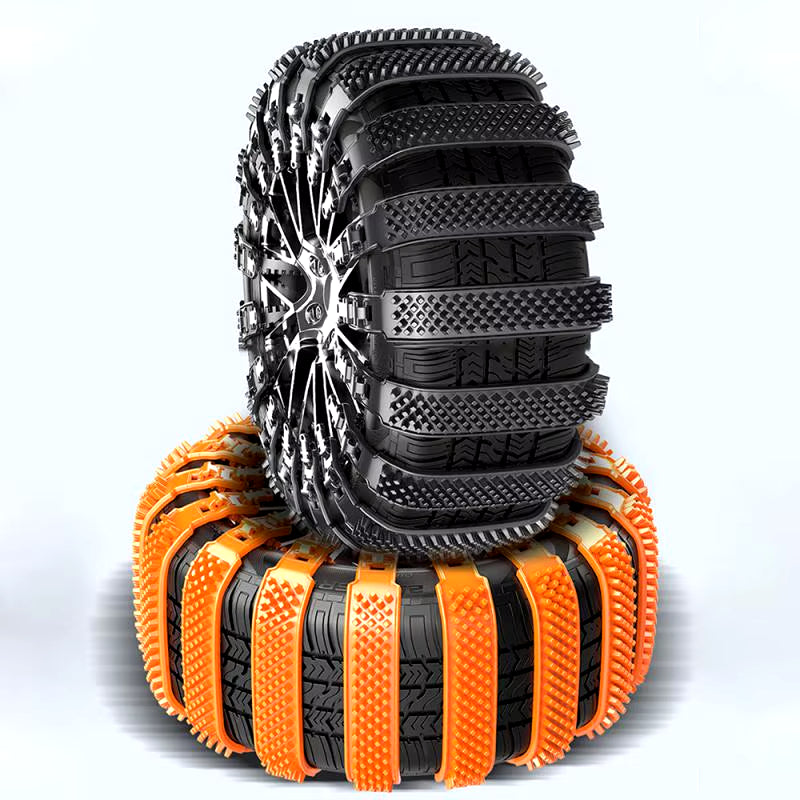 2024 Snow Chain Tyre Chain Urethane Set Wheel Ties Belts Car Tires Chains Winter Anti-Slip Chain anti Skid Snow Emergency