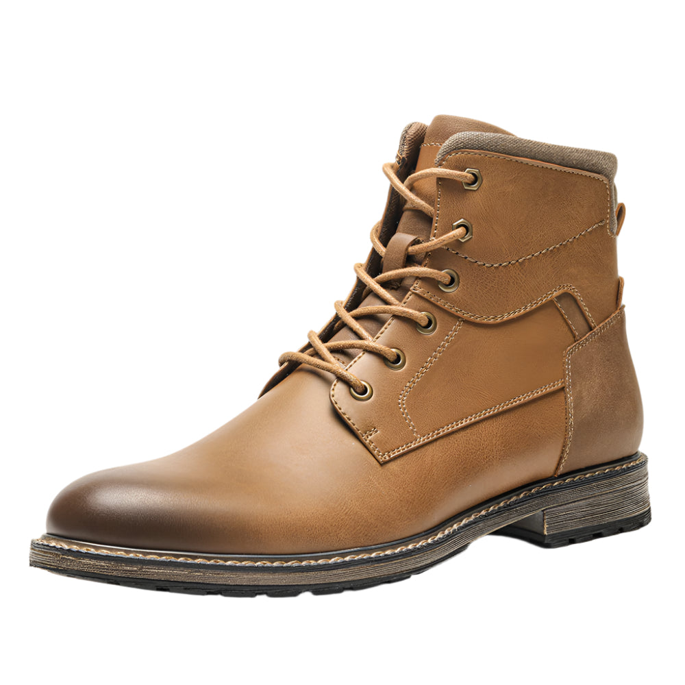 Men's Outdoor Tooling Retro High-top Leather Boots