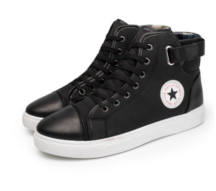 Men's High-top Canvas Shoes Fashionable Breathable