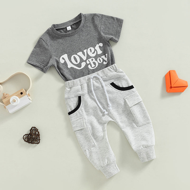 Baby Boy Short Sleeve Clothing Set