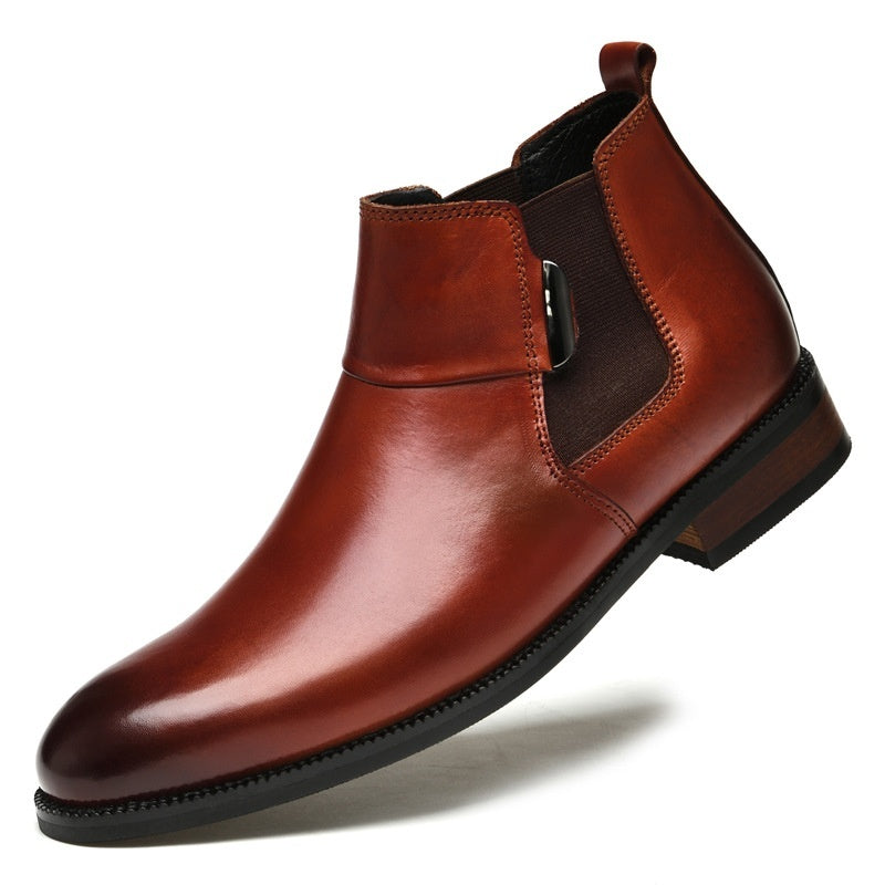 British Style Retro Chelsea Boots Men's Shoes